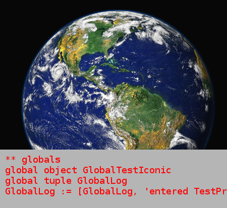 Earth globe