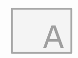 An acquired image showing the letter A very faintly