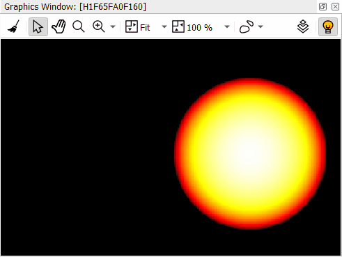Screenshot of full output of a LUT with min and max values